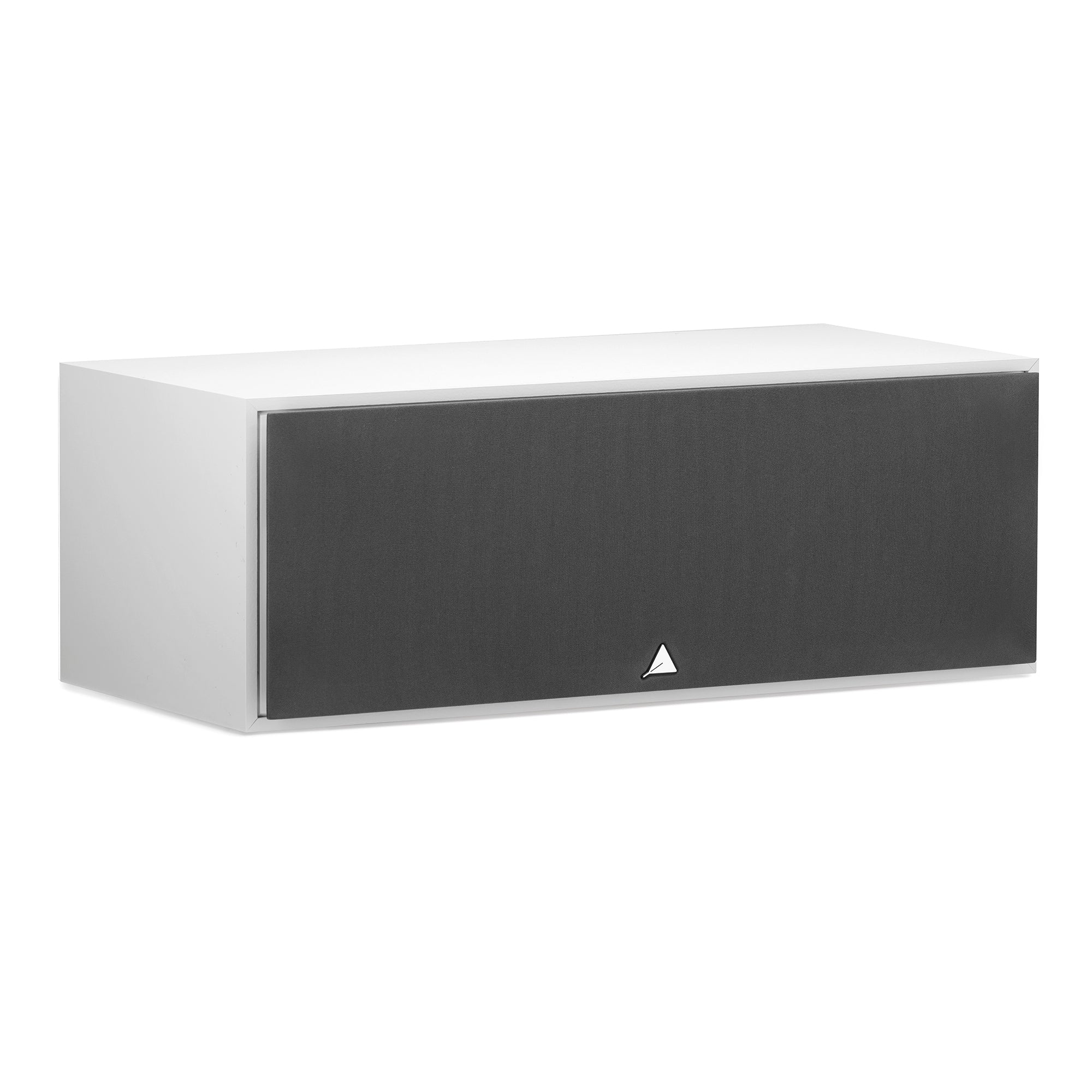 Triangle hifi enceinte centrale 16cm Borea BRC2 home cinema voie centrale 2 voies blanc grille packshot
