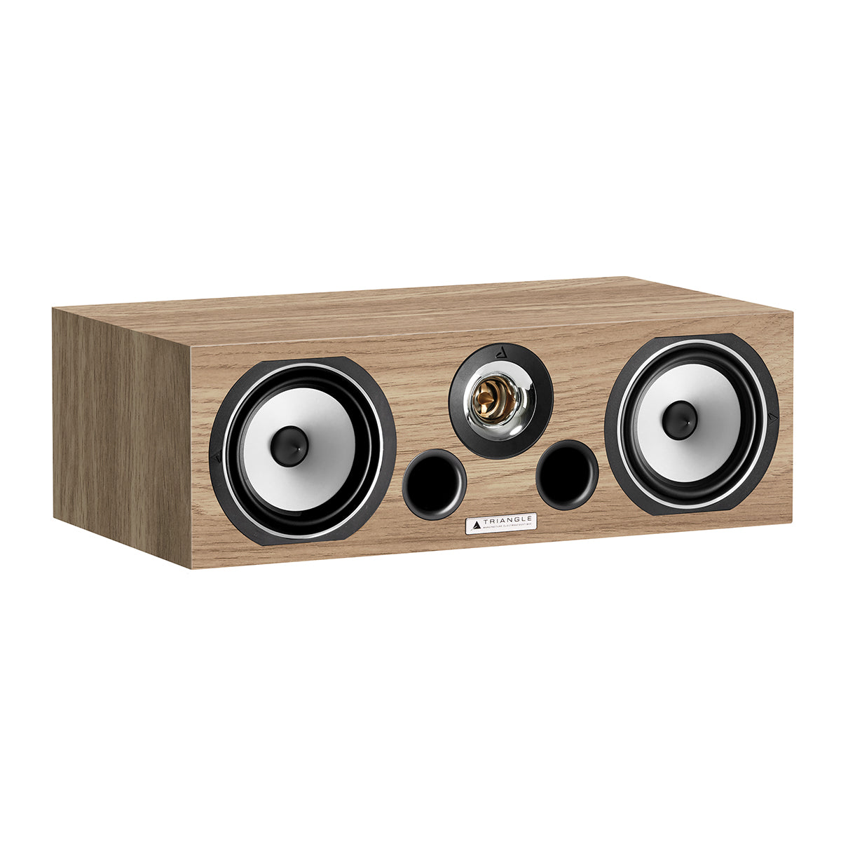 Enceinte centrale Esprit EZ triangle hifi Chene Clair packshot 1