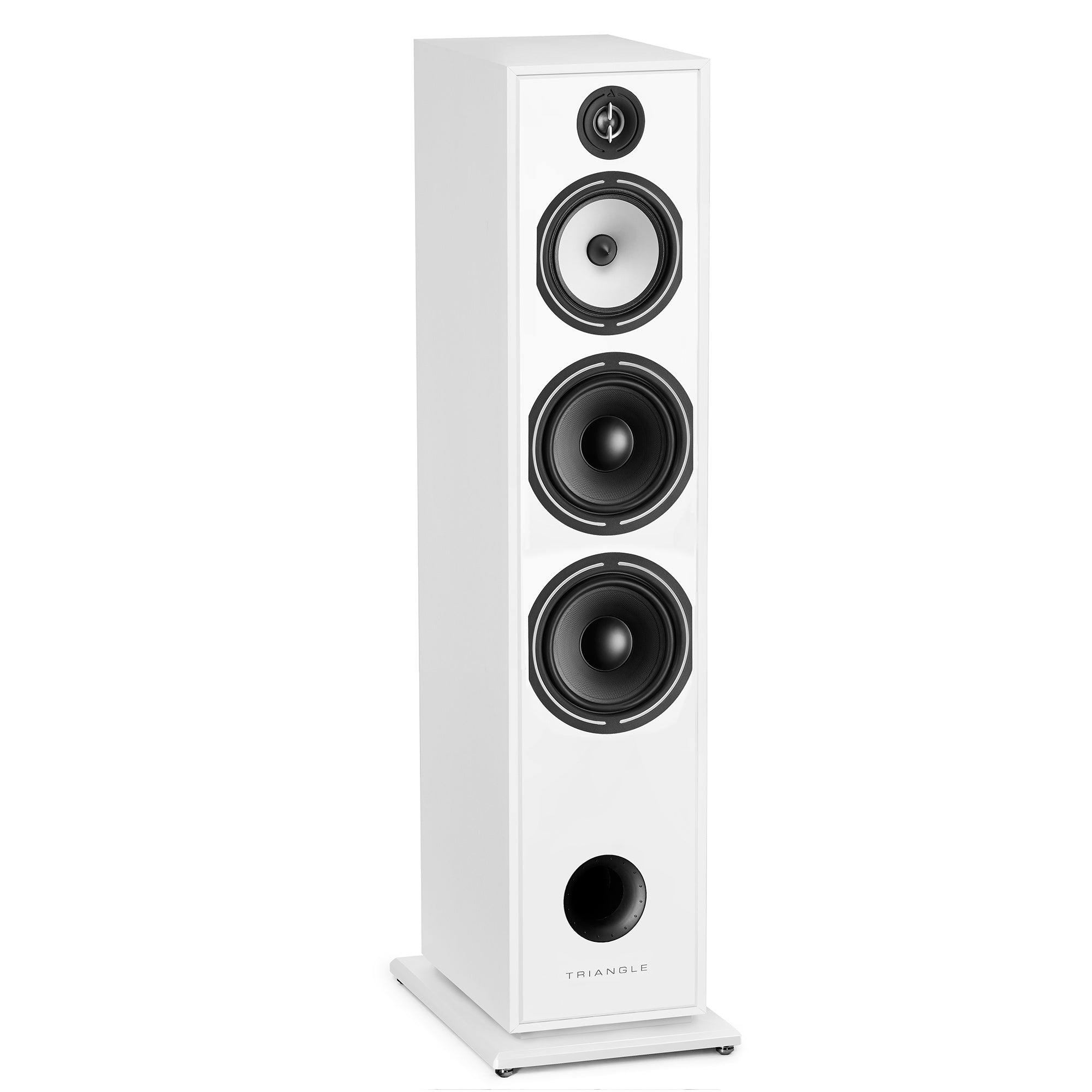 TRIANGLE HIFI Enceinte colonne Borea BR10 21 cm Haute-Fidélité Hi-Fi Home-Cinéma Paire Blanc 2