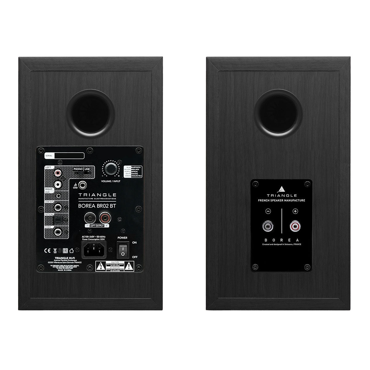 Enceintes Bibliothèque Bluetooth - Borea Active BR02 BT