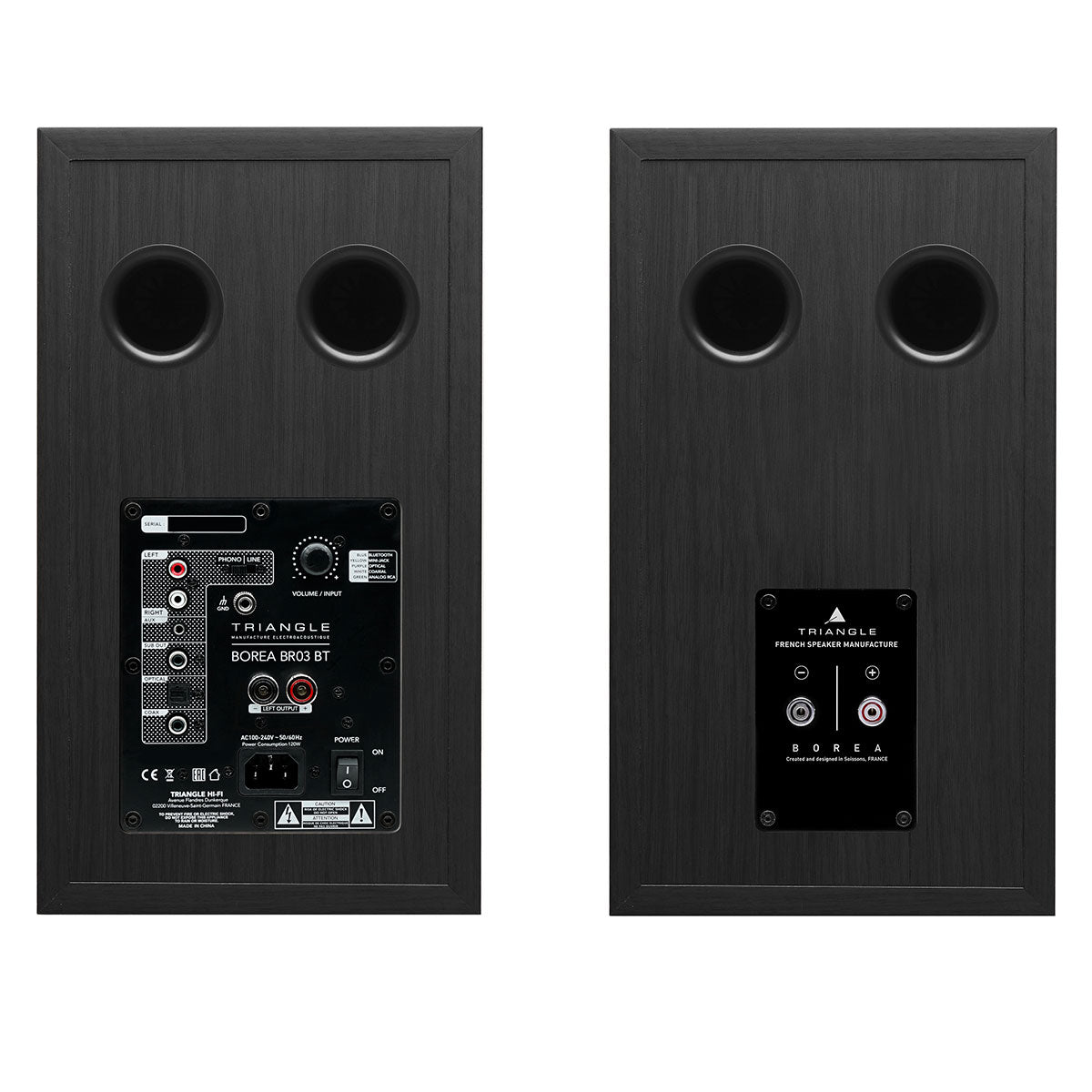 Enceintes Bibliothèque Bluetooth - Borea Active BR03 BT