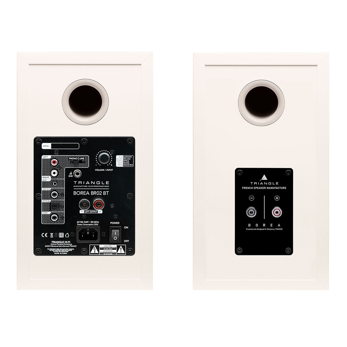 Enceintes Bibliothèque Bluetooth - Borea Active BR02 BT